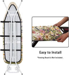 ZDCUSTOM Colorful Floral Butterfly Print Ironing Board Cover 15 x 54 inch - Image 4