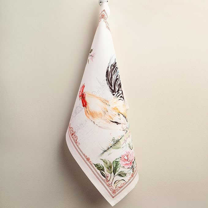 100% Cotton Kitchen Towel Campagne Maison d' Hermine Set of 2 Super Soft Highly - Image 10