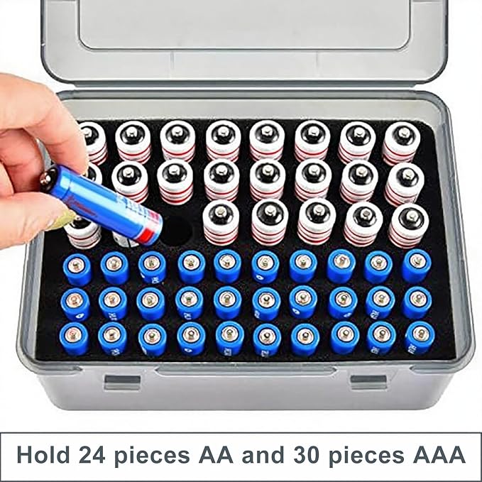 Battery Organizer, Portable Battery Box - Image 7