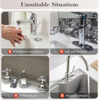 Stone Faucet Mat for Kitchen Sink, 15.7" Diatomite Drying Stone Kitchen Sink - Image 4