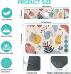 Dish Drying Mat for Kitchen Counter Matt, Super Absorbent Non-slip Rubber Backed - Image 2