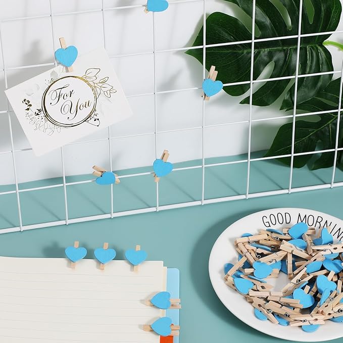 50pcs Mini Clothespins, Tiny Wooden Clips - Image 7