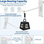 20Pcs Gridwall Hooks, Metal Grid Panel Hanging Peg Hooks, Grid Wall Accessory - Image 4
