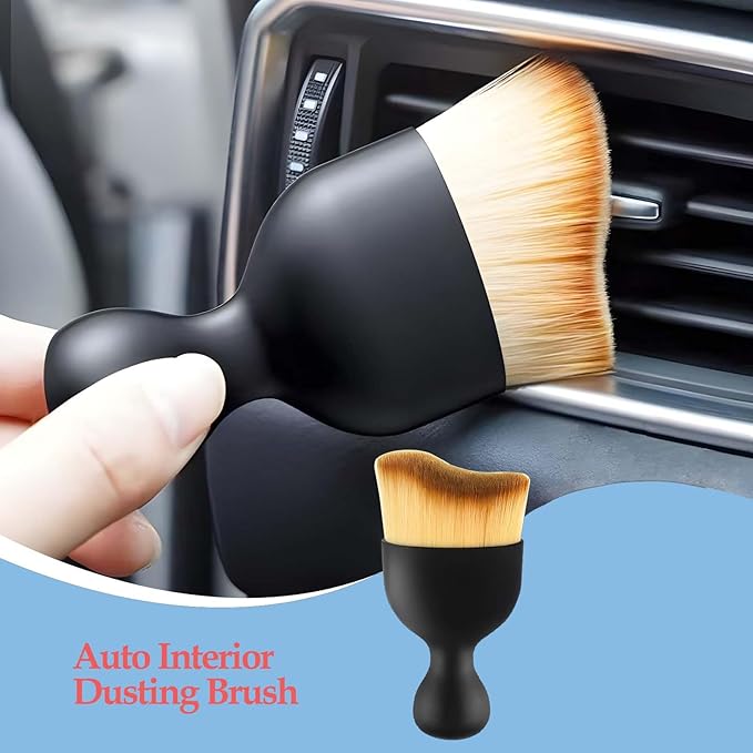 Automotive Interior Dusting Brush, Car Interior Cleaning Soft Brushes, Car - Image 3