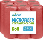 AIDEA Microfiber Cleaning Cloth 330 Sheets, Microfiiber Cloth by AIDEAHOME