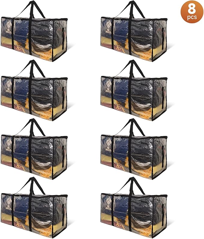 CONGREGATE 8 Pack Extra Large Moving Bags - Image 2