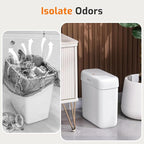 MOPALL 2 Pack Small Bathroom Trash Can - Image 5