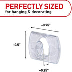 Command Indoor Mini Light Clips, Damage Free Hanging Christmas Lights, Mini - Image 2