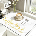 Findosom Dish Drying Mat, Cuttable Drying Mat by Findosom