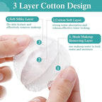 Maxcheck 2000 Pcs Cotton Rounds Bulk Exfoliating Rounds - Image 5