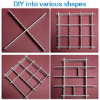 ShineMe Drawer Dividers, Plastic Adjustable Drawer Dividers, Household Storage - Image 4