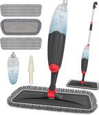 HOMTOYOU Microfiber Hardwood Floor Mop: Dust Spray Mops by HOMTOYOU