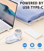 Rechargeable Fabric Shaver, Electric Lint Remover - Image 7