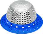 LEKEYE Shower Drain Hair Catcher/Shower Drain Cover/Drain Protector by LEKEYE