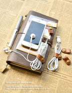 CAILLU Cord Organizer 10 Pack, Cord Holder, Cable Clips Leather, Cable - Image 9