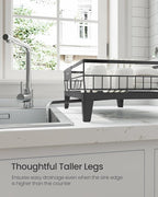 SONGMICS Dish Drying Rack, Kitchen Dish Rack, - Image 7