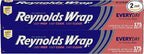 Reynolds Wrap Aluminum Foil Pack, Aluminum Foil Roll Double Pack, Easily by ReynoldsConsumerProducts