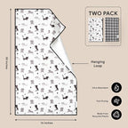 RECYCO Waffle Kitchen Towel Set of 2 - Image 2