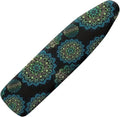 Mandala Lotus Flower Ironing Board Cover, Abstract Ethnic Floral 54x15 inches by Daulesho