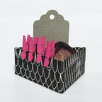 LWR CRAFTS Wooden Mini Clothespins 100 Per Pack 1" 2.5cm - Image 6