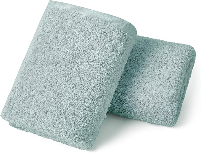 REDKISS 2-Pack Luxury Hand Towels, 16x32 Inch 450 GSM 100% Cotton, Super Soft by REDKISSOnline