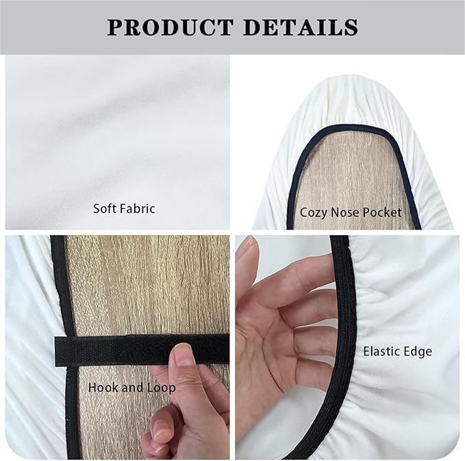 Snowman 15x54 Ironing Board Cover and Pad Elastic Edge Applicable Standard Size - Image 6