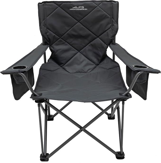 ALPS Mountaineering King Kong Camping Chairs for Adults with Mesh Cup Holders and Pockets, Built Durable and Reliable with Compact Foldable Steel Frame - Image 3