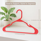 Utopia Home Plastic Hangers 50 Pack - Image 2