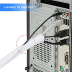 AGPTEK Cable Sleeve Cover, 6.6ft - Image 5