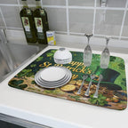 St Patrick's Day Dish Drying Mat - Image 6