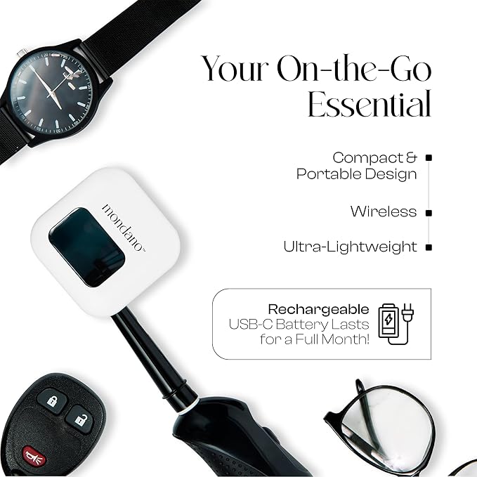 Mondano UV-C Toothbrush Sanitizer and Holder, Toothbrush Case - Image 4