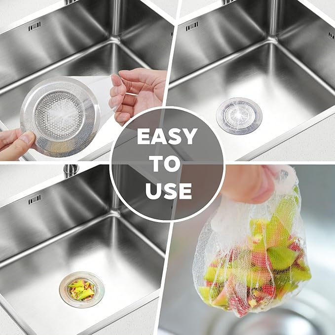2pcs Sink Strainer for Most Kitchen Sinks Drain, Upgrade Stainless Steel - Image 5