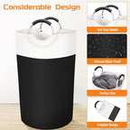 BlissTotes 90L Laundry Basket, Freestanding Laundry Hamper, Collapsible Dirty - Image 3