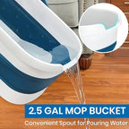 Collapsible Mop and Bucket Set - Image 4