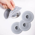 Bathtub Drain Hair Catcher, Silicone Tub Hair Catcher Drain Protector Strainer by Tesdluy