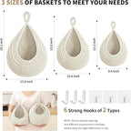 Boho Wall Hanging Fruit Baskets - Image 4