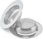 2 Pcs Sink Strainer for Most Kitchen Sink Drain Basket, Upgraded Double-Layer by Honmein