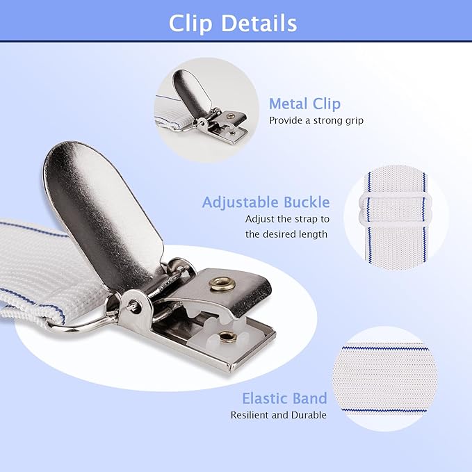 SheeChung Ironing Board Cover Clips, Anti-Slip Straps - Image 3