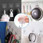 Antimbee 10-Pack All-Purpose Large Adhesive Hooks - Image 2