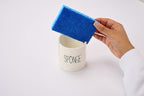 Mud Pie Kitchen Dish Sponge Holder Caddy, Off White - Image 7
