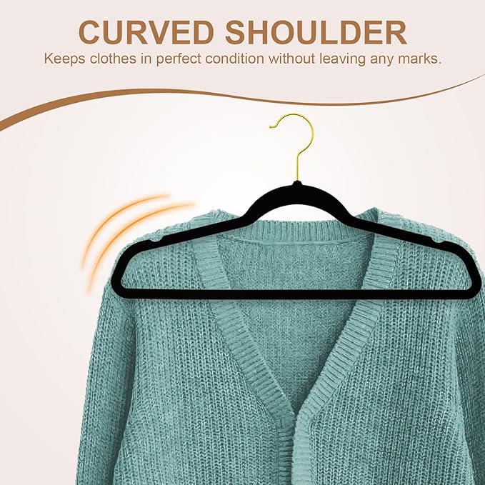 TIMMY 36-Pack Velvet Hangers - Image 3