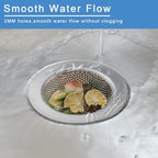 3 Pcs Sink Strainer for Most Kitchen Sink Drain Basket, Upgraded Double-Layer - Image 6