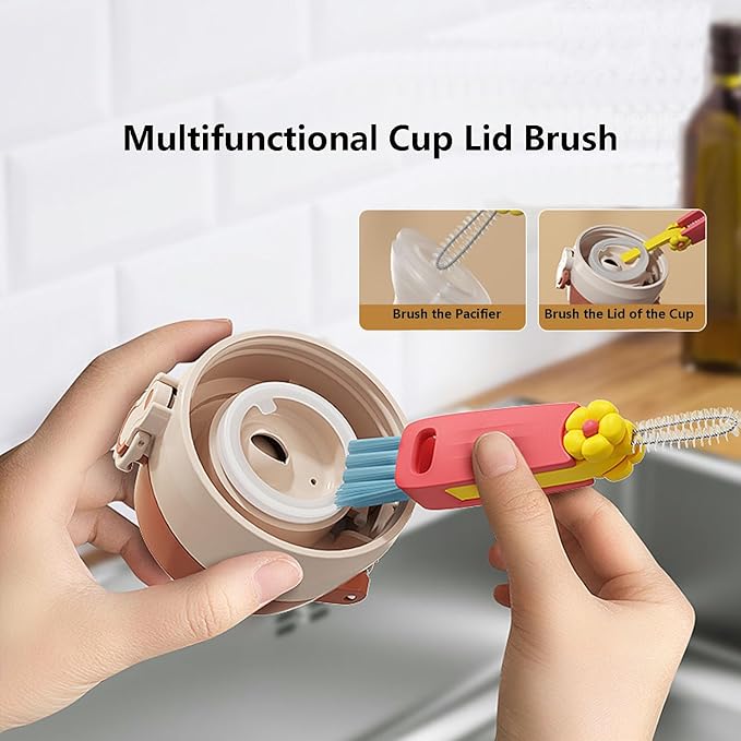 3 in 1 Cup Lid Cleaning Brush - Image 3