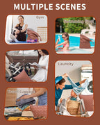 babygoal Travel Laundry Bags 2 Pack, Gym and Swimming-Washable Waterproof Wet - Image 5