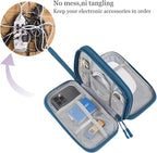 Electronics Organizer Travel Case, Water Resistant Cable Organizer Bag Cord - Image 5