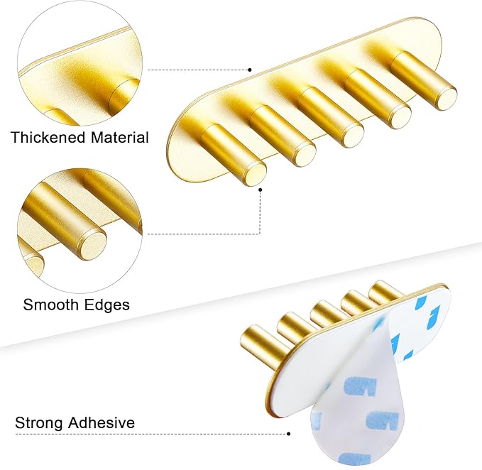 Electric Toothbrush Head Holder, Toothbrush Holders Wall Mounted, Adhesive - Image 6