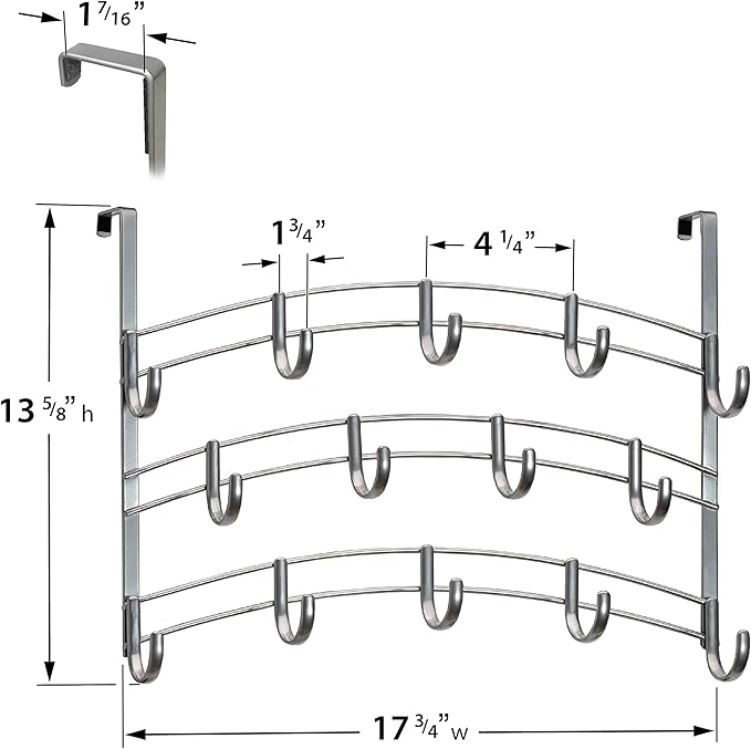 LYNK Professional® Home™ Over The Door Hooks - Image 5