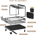 Runnatal 2-Tier Dish Drying Rack, Large Dish Rack - Image 6