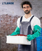 LANON Nitrile Chemical Resistant Gloves, Reusable Heavy Duty Safety Work Gloves - Image 5