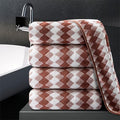 Bath Towel Set 4 Pack-35x70 Towel, Extra Large Bath Sheet Ultra Soft Bathroom by MAGGEA